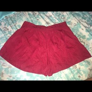 NEVER WORN|| flowy shorts high waisted